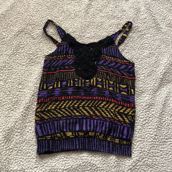 Dynamite tribal print tank top - Picture 1 of 3